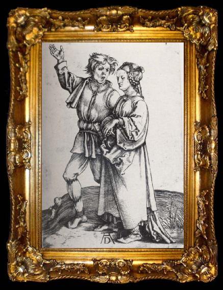 framed  Albrecht Durer Rustic Couple, ta009-2